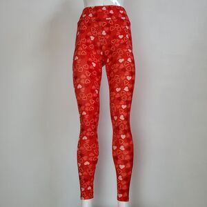 NEW LuLaRoe Valentine's Red Heart Leggings